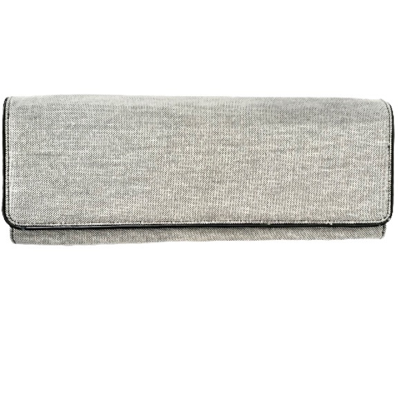 Martin & Osa Grey Tweed Clutch - Picture 2 of 7